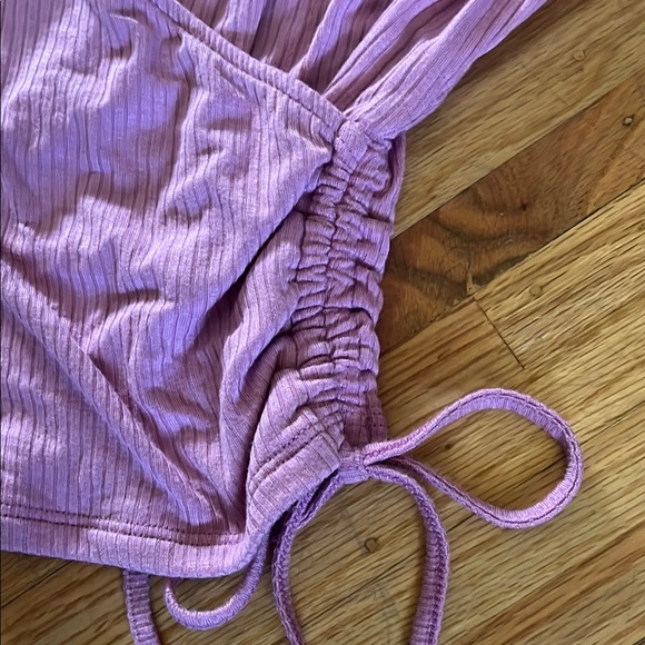 Lilac Wrap Top - Picture 4 of 6